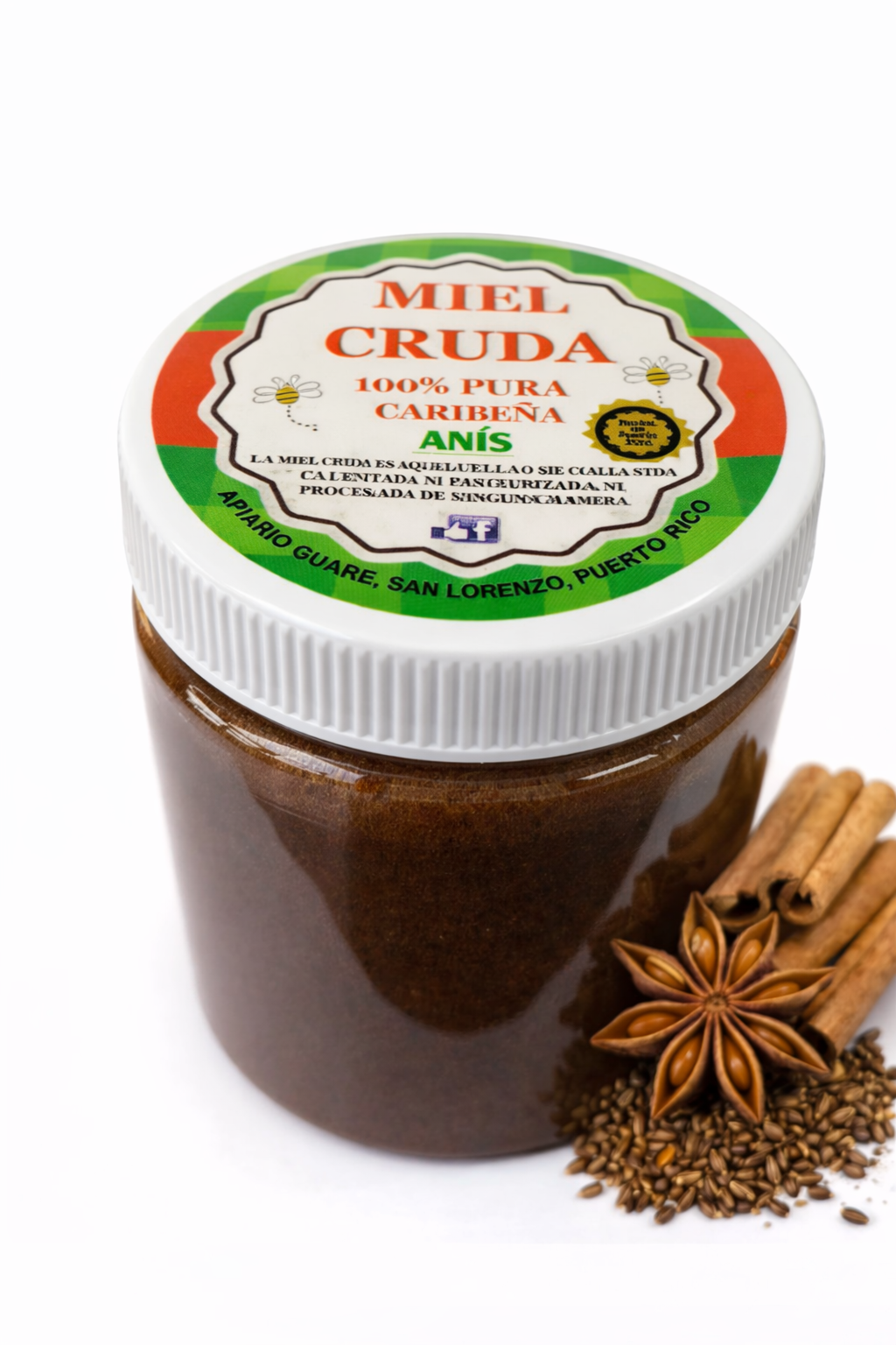 Miel con Anís | Envase 12oz