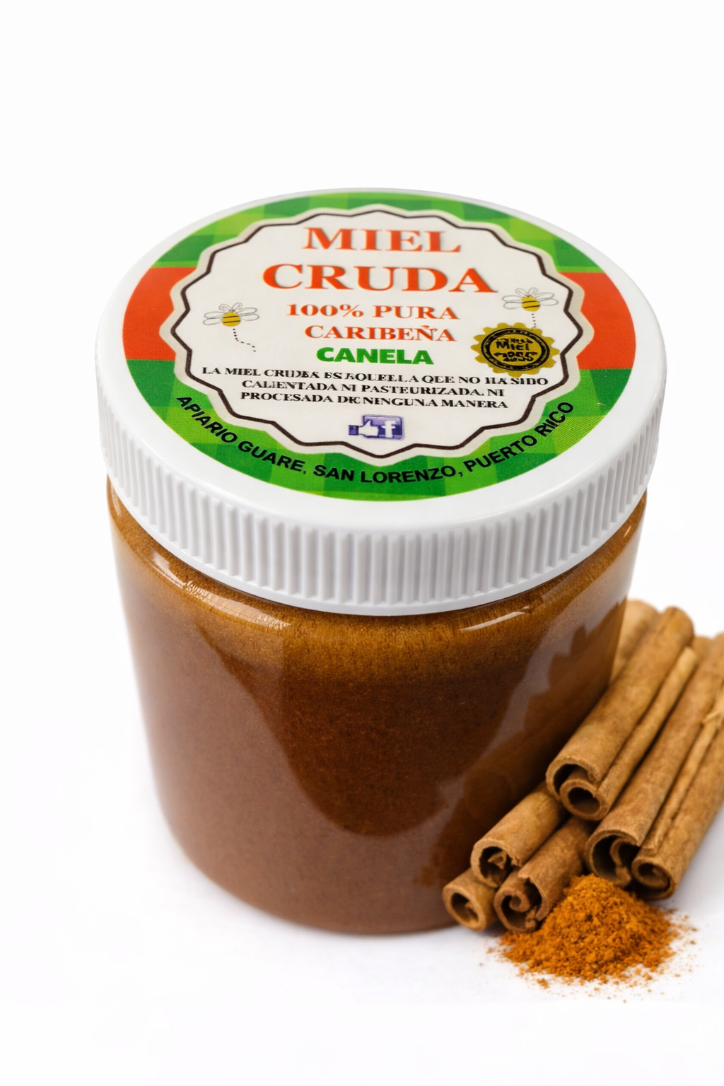 Honey with Cinnamon | 8oz container 